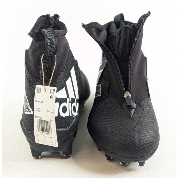 Adidas Nasty Fly 2.0 Football Cleats Black Metallic Men’s Size 13 GV8309 main image 5